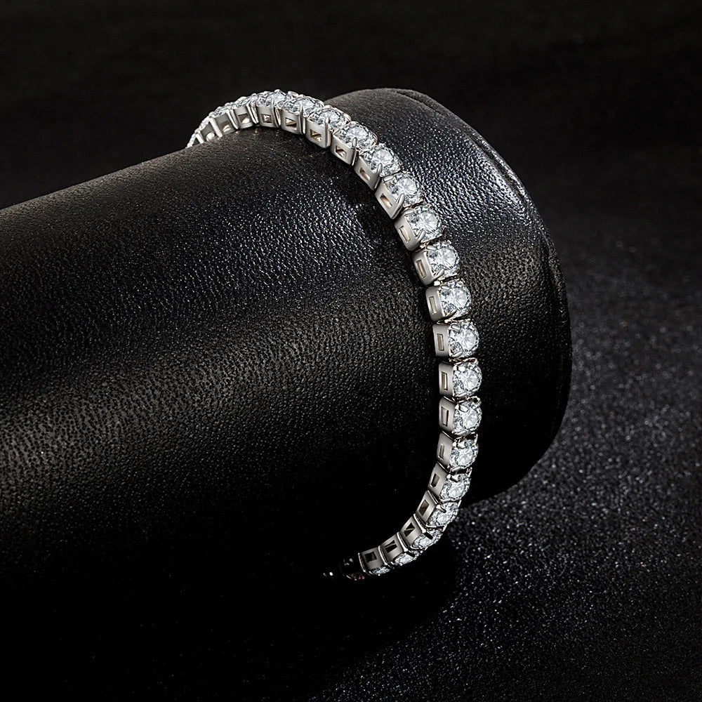Silver Bracelet Zirconia