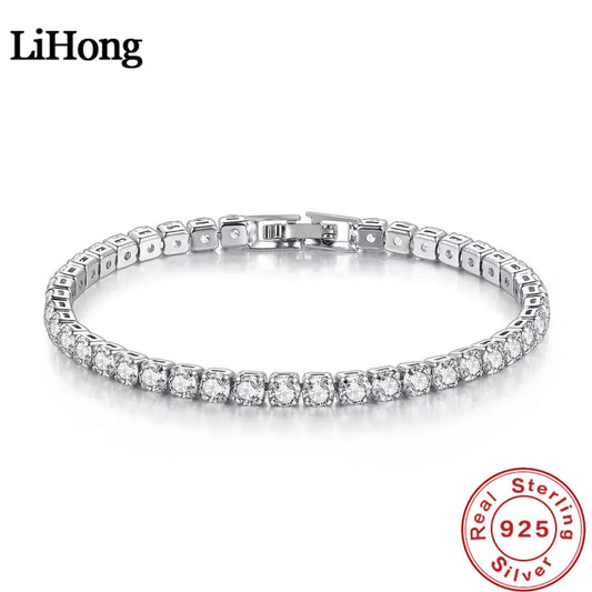 Silver Bracelet Zirconia